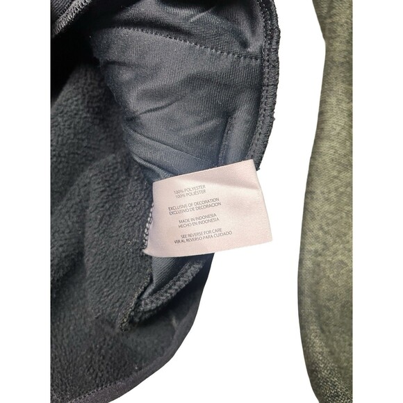 Eddie Bauer Men’s L Sweater Fleece Pullover Mens Quarter Snap Forest Night Green - Picture 4 of 7